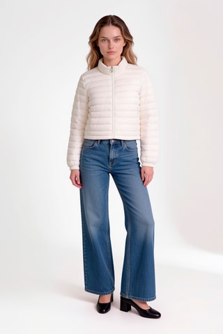 Doudoune Ultra Lightweight Down Puffer - Blanc cassé