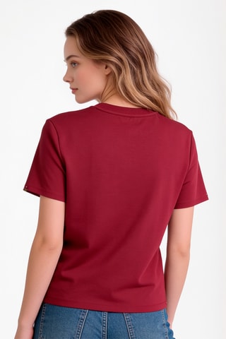T-shirt Lux Interlock - Rouge