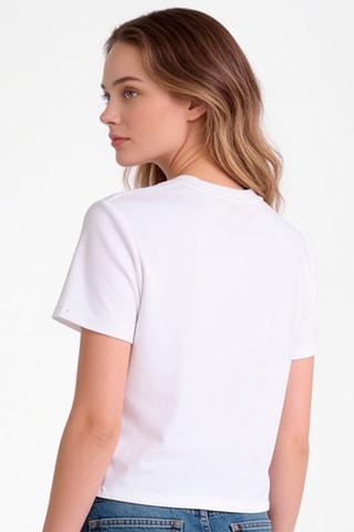 T-shirt Lux Interlock - Blanc