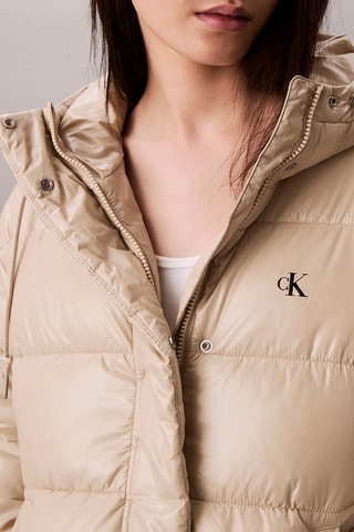 Doudoune à capuche - Beige