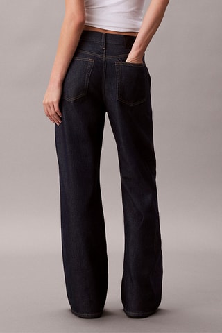 Jean ultra taille haute - Bleu marine
