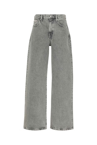 Jean wide legs - Gris chiné