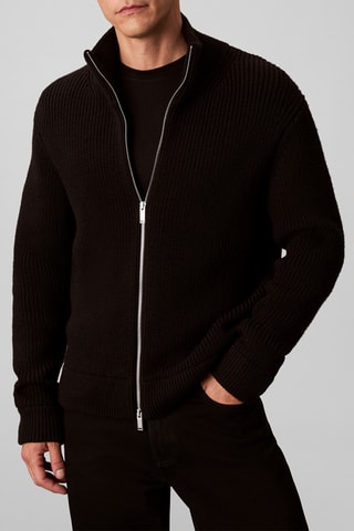 Gilet en laine - Noir