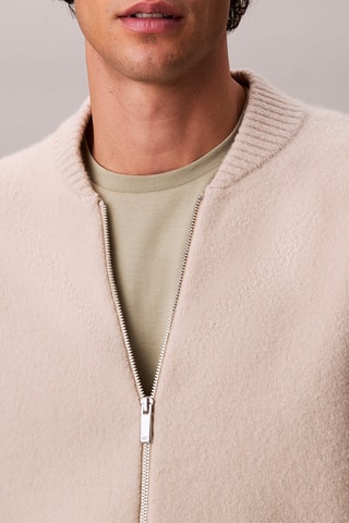 Gilet en laine et cachemire - Beige