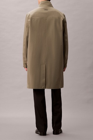 Manteau à capuche - Vert olive