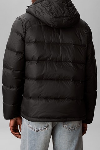 Doudoune à capuche - Noir