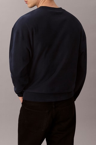 Sweat LS Premium Terry - Bleu foncé