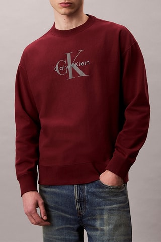 Sweat LS Premium Terry - Rouge brique