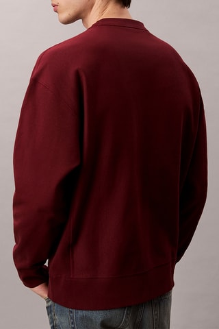 Sweat LS Premium Terry - Rouge brique