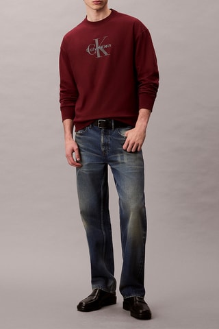 Sweat LS Premium Terry - Rouge brique
