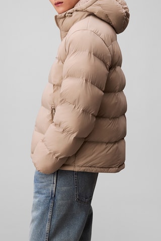 Doudoune à capuche - Kaki