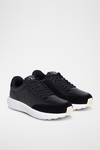 Baskets en cuir - Noir