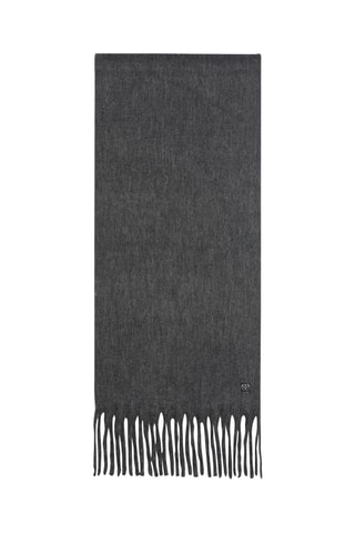 Echarpe en laine - Gris foncé