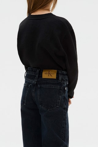 Sweat en coton biologique - Noir