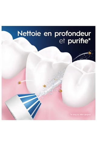 Coffret Oxyjet & brosse a dents électrique - IO6 Series - Blanc 