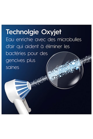 Jet dentaire - Oxyjet - Blanc 