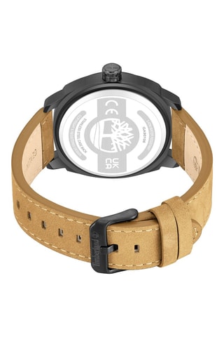 Reloj de piel - Beige y negro