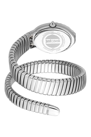 Reloj de cuarzo de acero - Plateado
