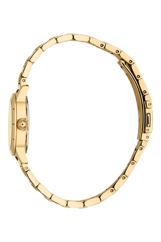 Reloj de cuarzo de acero - Dorado