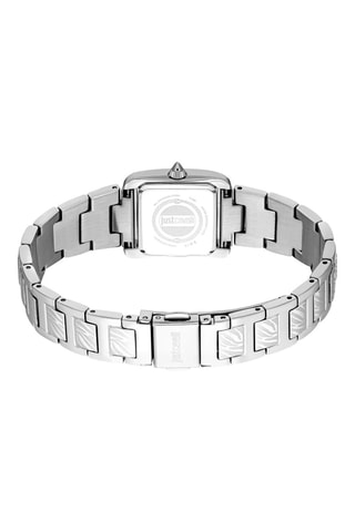 Reloj de cuarzo de acero - Plateado