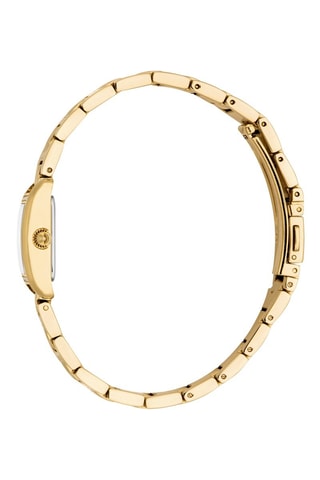 Montre à quartz en acier - Doré et argenté