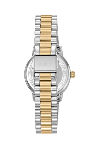 Montre à quartz en acier - Argenté et doré