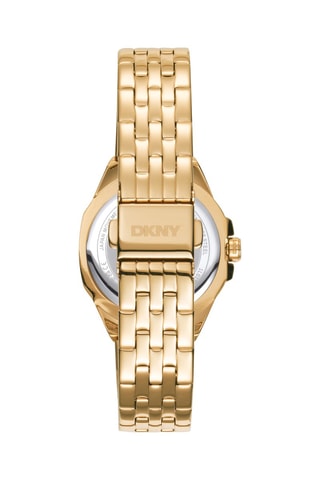 Montre à quartz en acier Evening - Doré et argenté