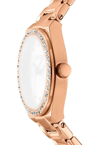 Reloj de cuarzo - Dorado