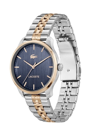 Reloj de cuarzo de acero - Plateado y dorado