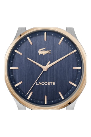 Reloj de cuarzo de acero - Plateado y dorado