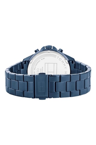 Reloj de cuarzo de metal - Cronógrafo - Azul
