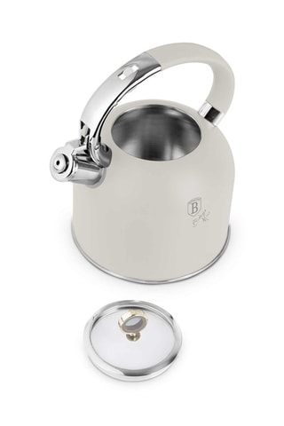 Bouilloire en acier inoxydable Sahara - 3 l - Beige et argenté