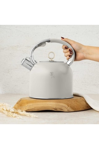 Bouilloire en acier inoxydable Sahara - 3 l - Beige et argenté