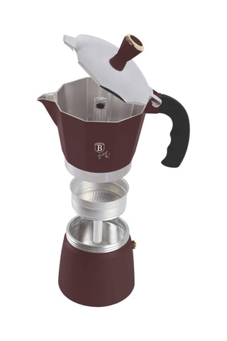 Cafetière Leonardo Collection - 450 ml - Beige et rouge