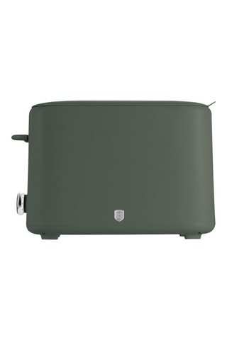 Grille-pain en acier inoxydable 18/10 Matte Green - 750 W - 2 fentes - Vert