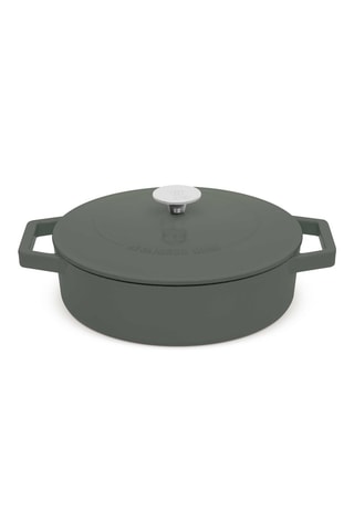 Cocotte ronde en fonte Matte Green - 26 cm - 2,57 l