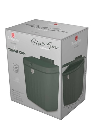 Poubelle suspendue Matte Green - 25,8 x 23,5 x 14,8 cm