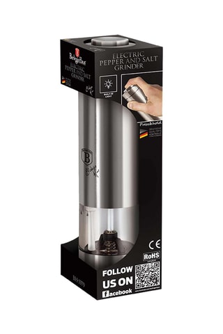 Moulin à poivre ou sel en acier inoxydable - 19,8 cm