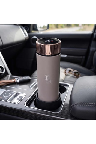 Bouteille isotherme en acier inoxydable 18/10 Taupe - 0,5 l