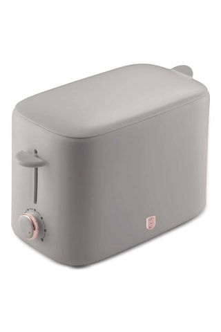 Grille-pain en acier inoxydable Taupe - 750 W - Rose, doré et gris