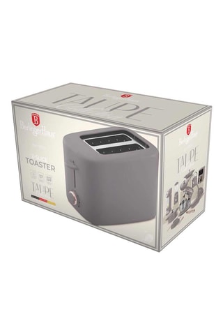 Grille-pain en acier inoxydable Taupe - 750 W - Rose, doré et gris