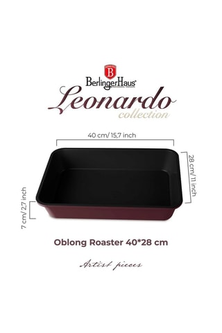 Plat à rôtir Leonardo Collection - 40 x 28 x 7 cm