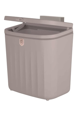Poubelle suspendue Taupe - 25,8 x 23,5 x 14,8 cm