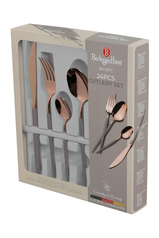 Ménagère en acier inoxydable Cutlery - 24 pièces