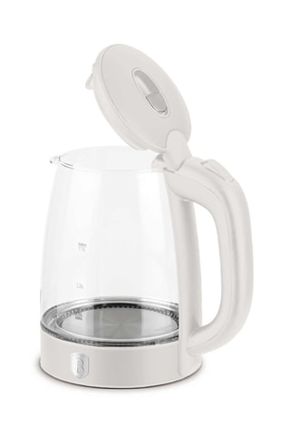 Bouilloire en acier inoxydable Sahara - 1,7 l - 1850-2200 W - Beige et argenté