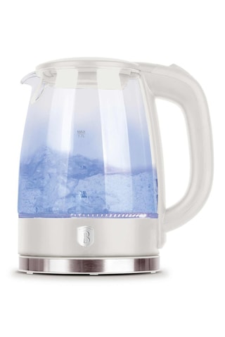 Bouilloire en acier inoxydable Sahara - 1,7 l - 1850-2200 W - Beige et argenté