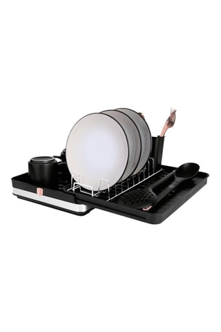 Egouttoir en acier inoxydable Black Rose - 36,6 x 29,8 x 13 cm