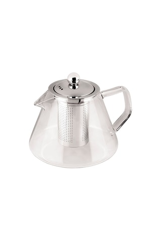 Théière ronde en verre borosilicate Black Silver Collection - 1 l