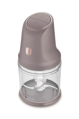 Mini hachoir en acier inoxydable Taupe - 300 W