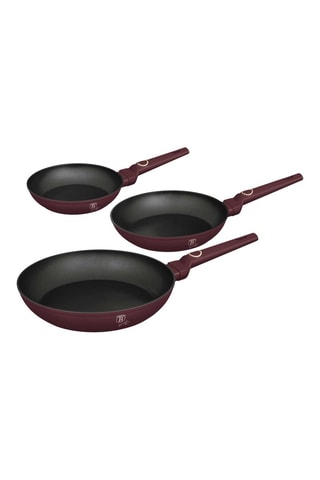 3 poêles Leonardo - 20/24/28 cm
